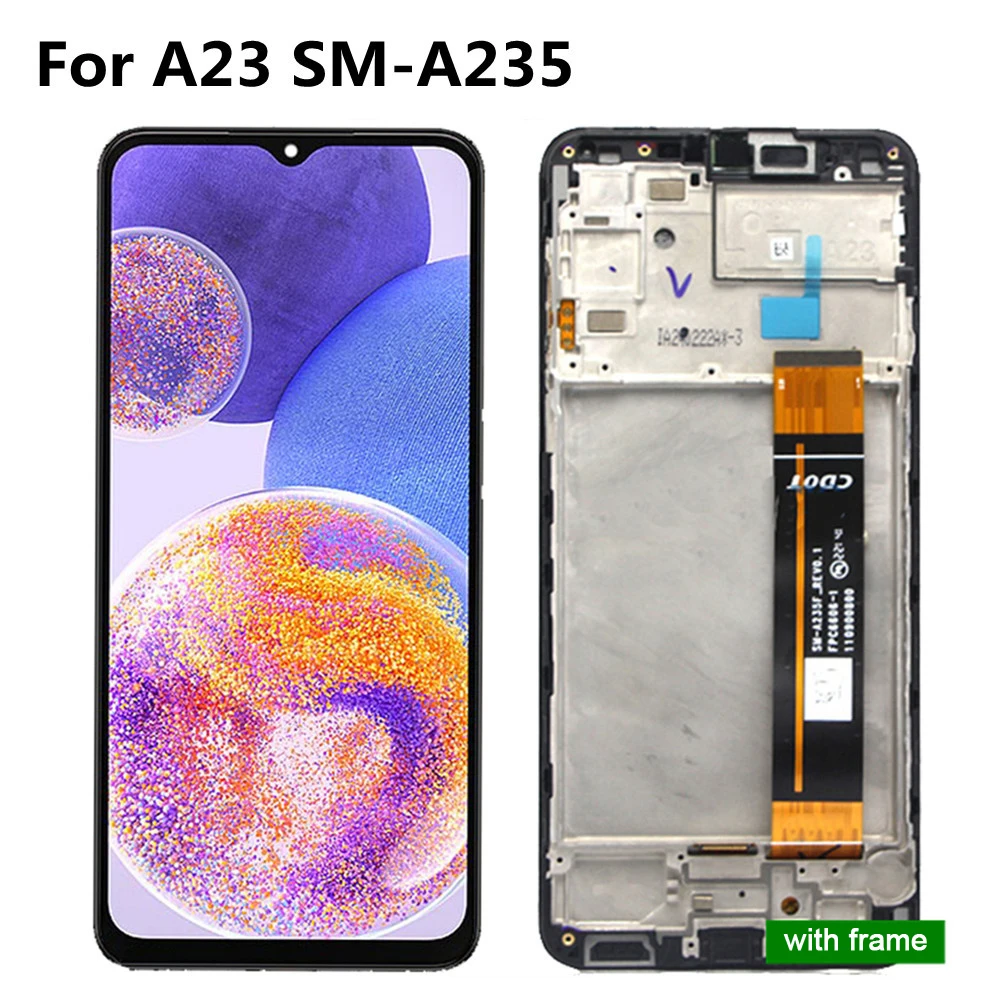 Original Mobile Phone LCD Screen for Samsung Galaxy A23 2022 A235 OLED Screen Replacement Display for Samsung A23 2022