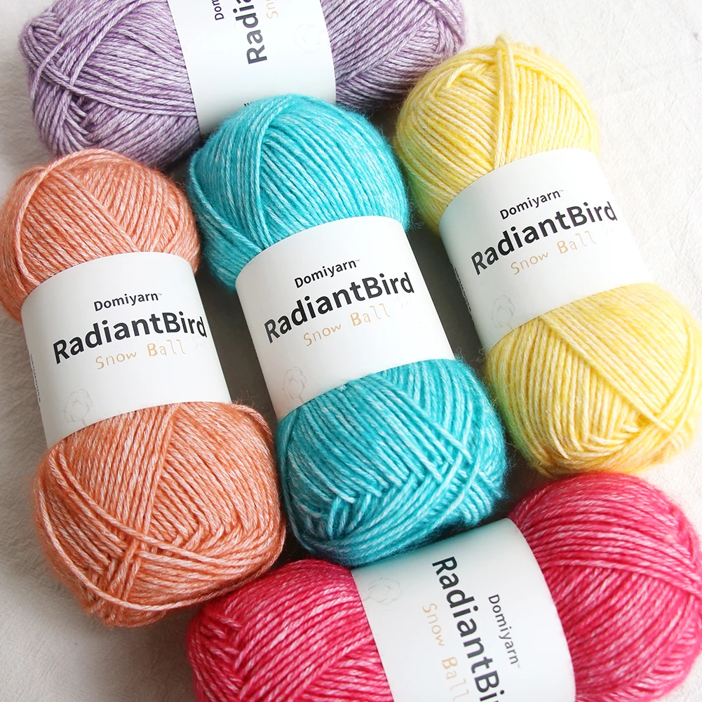 Прямая поставка с завода 50 г однотонное покрывало для шарфа Конура хлопчатобумажная акриловая пряжа