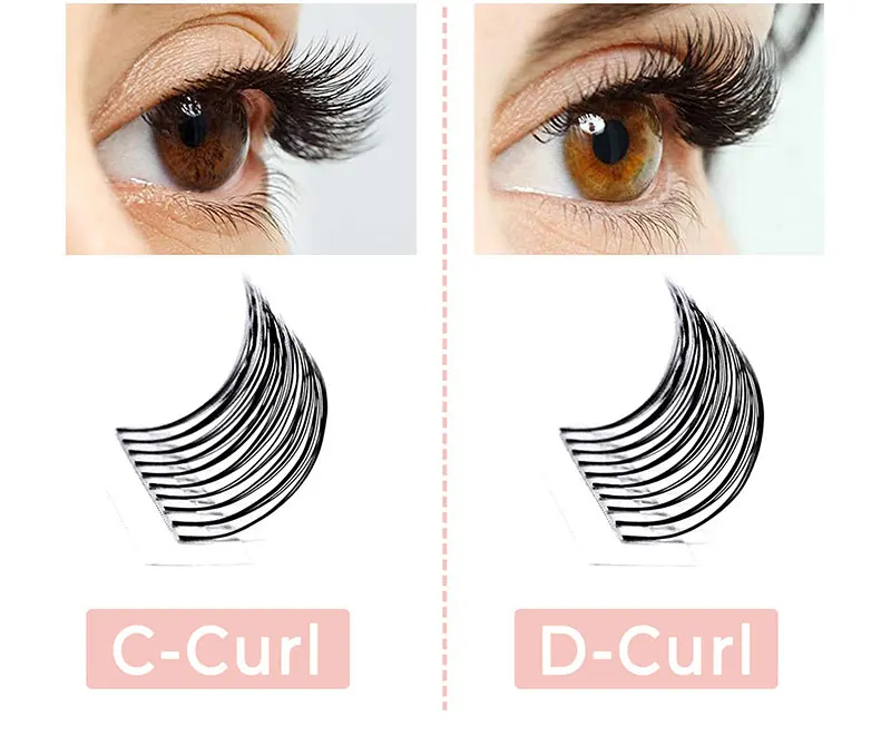 Wholesale pre made eyelash extension fanned 5d 6d 3d eyelash extension easy fans mega volume Lashes premade fans Lash extensions