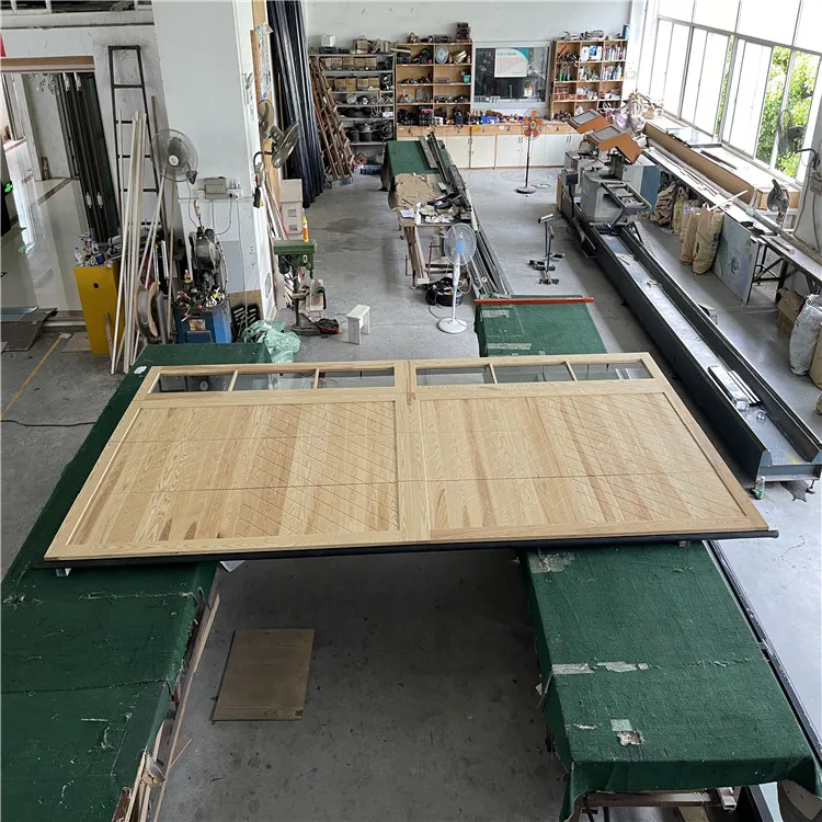 Ace Wooden Door Latest Teak Exterior Interior Solid Wood Door Design Wholesale Price Double Wooden Garage Door