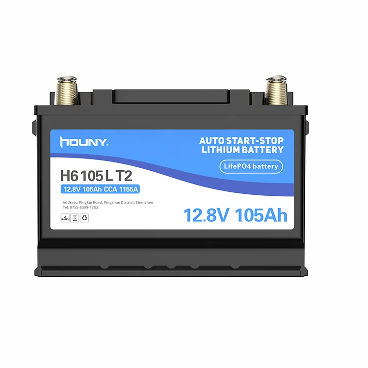 Houny 12.8v starting battery start stop lithium 24v car battery lifepo4 starter 12v car battery automotive 45Ah 60Ah 75Ah 100Ah