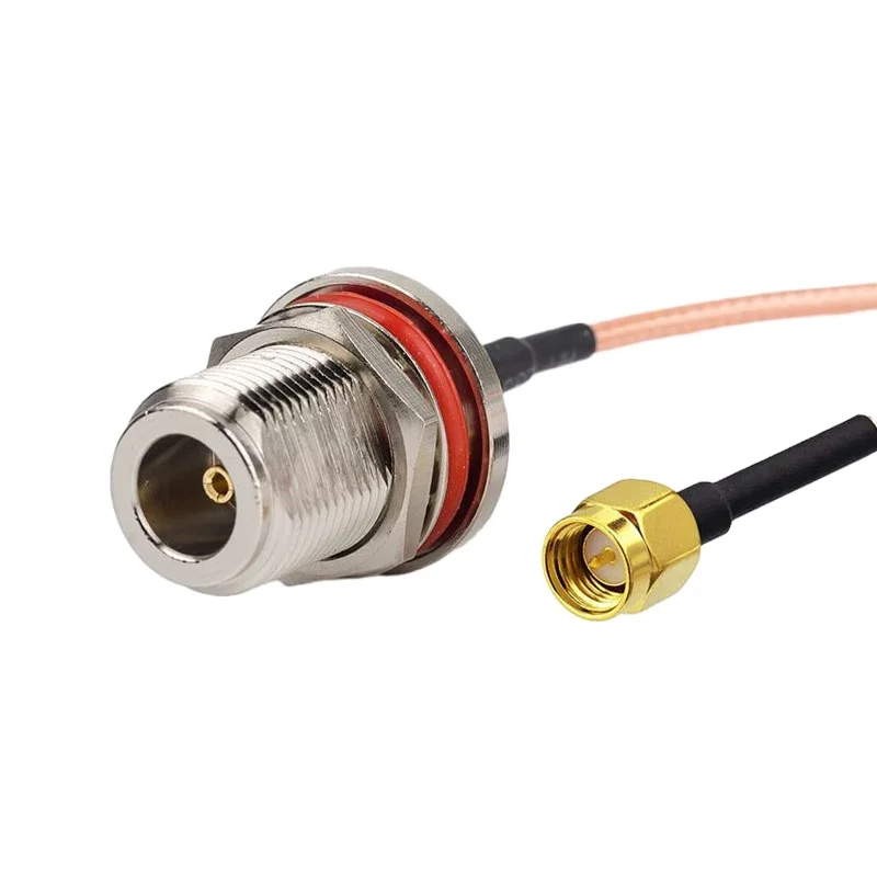 3 6G коаксиальный удлинитель кабеля 6 дюймов 10 15 30 50 см RPSMA «папа»-«мама» N-типа кабель с перегородкой RG316