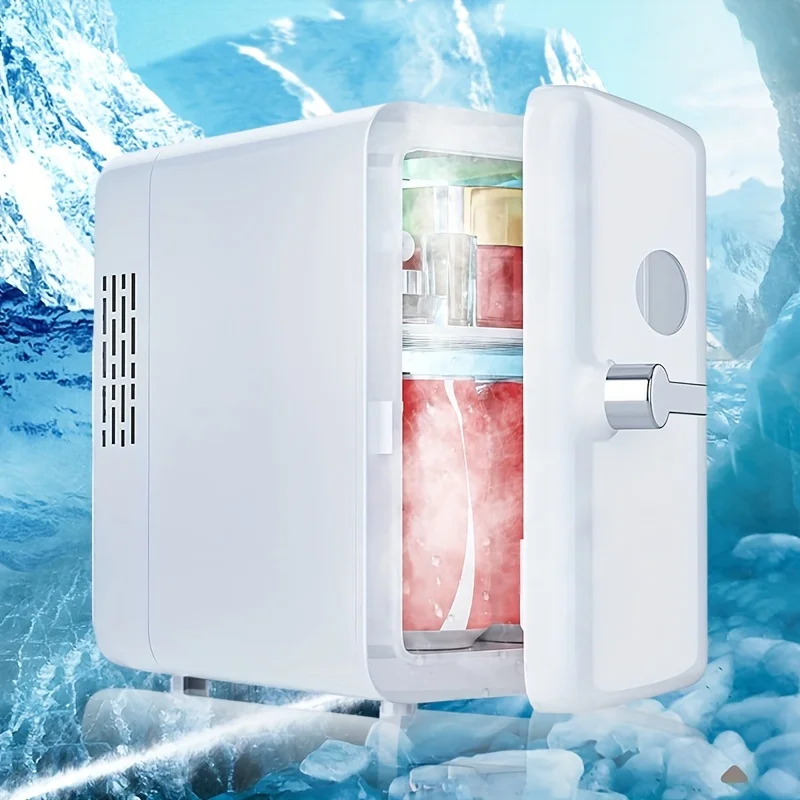Custom Beauty mini fridge USB4L car and home refrigerator Noise reduction energy-saving refrigerated dormitory for 1 person