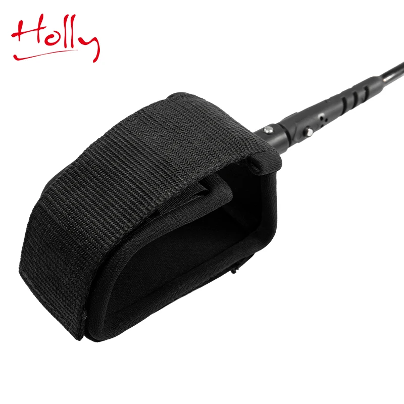 
Holly OEM Design Coiled Stand Up Paddle Board Surf Leash 