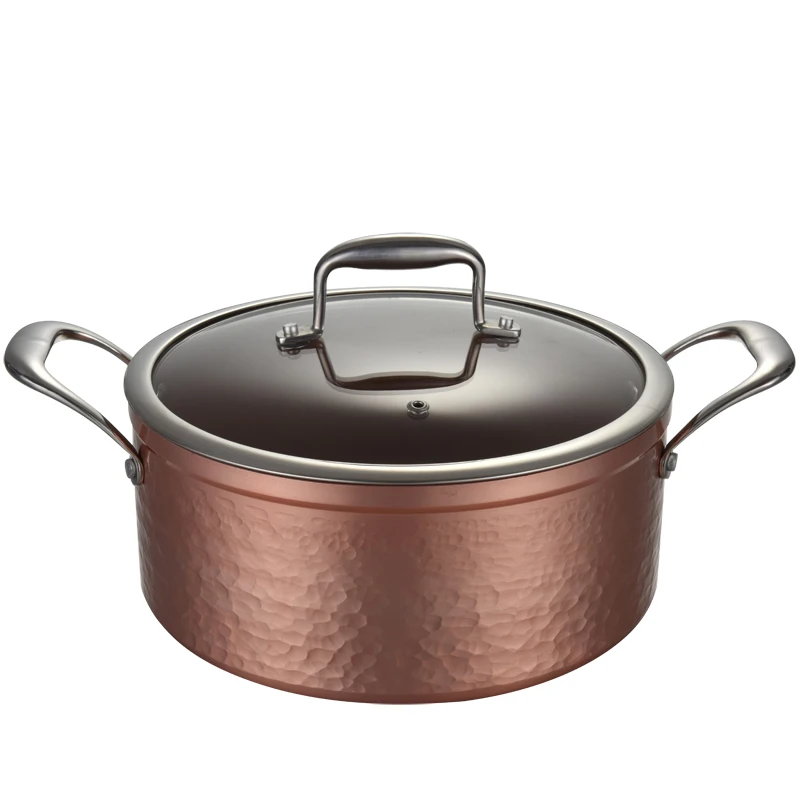 Aluminum casserole cooking non stick cookware kitchen pots and pans sets