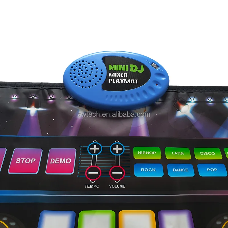 Hot Selling Dancing Mats Games 8 Instruments Adjustable Volume 2 Sound Effects Early Educational Toys for Children Gifts