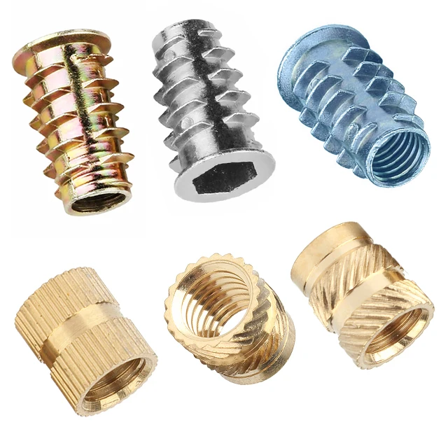 insert steel metal lock custom non standard stainless carbon steel brass aluminum material m2 m3 m4 m5 m6 m7 m8 m9 m10 m12 nut