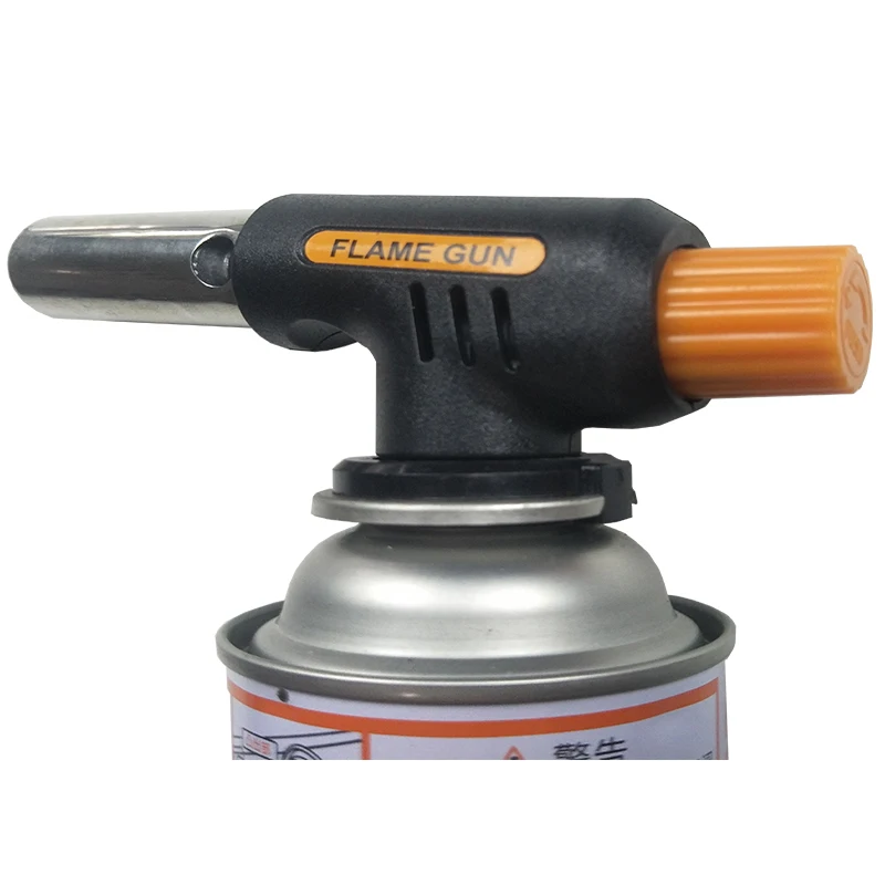 
Factory Supplied Handheld Butane Gas Welding Torch Weed Fired Burners Gas Cutter Flame Gun 