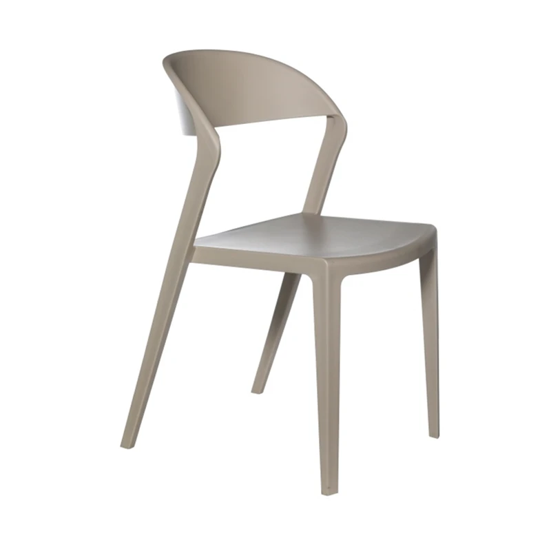 
Modern design home furniture high quality simple style stackable cheap dining chair colorful pp plastic chairs 