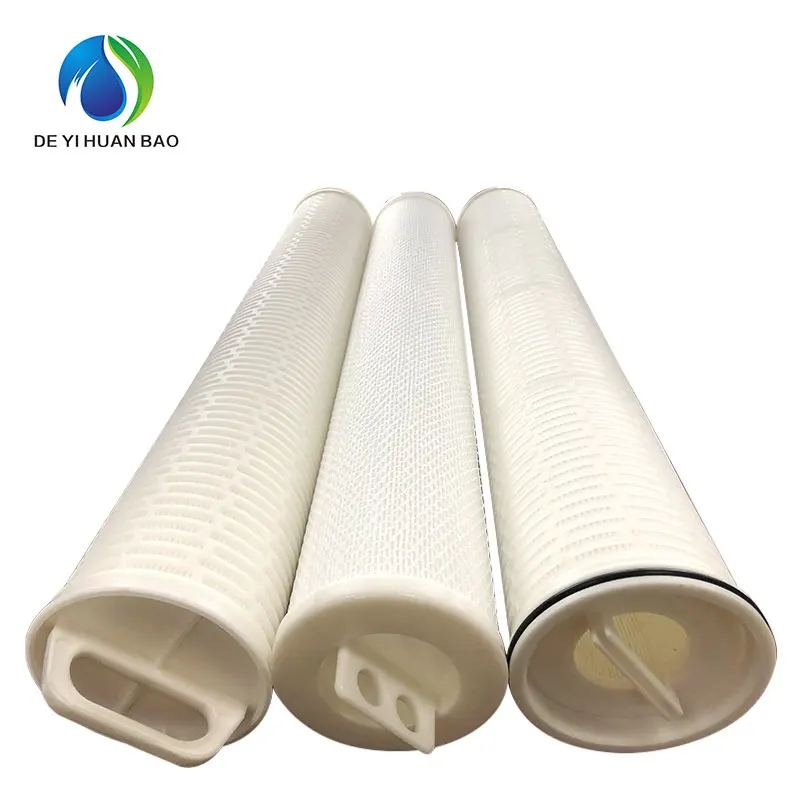 
 1um 5um 10um полипропиленовый 40-дюймовых запасных частей высокого потока ПП картридж фильтра для воды  