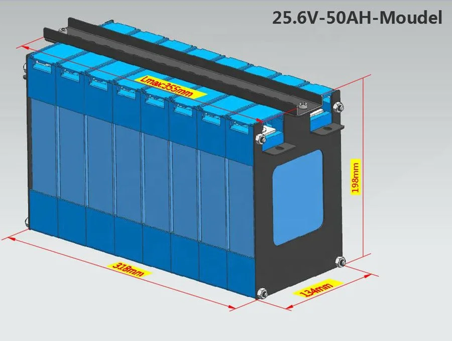 Electric Forklift Battery 80v 400ah with Counterweight