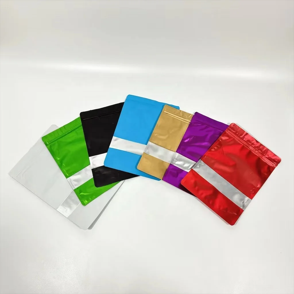 Low Price Food For Coffee Bean Tea Leaves Powder Packaging Pouch With Window