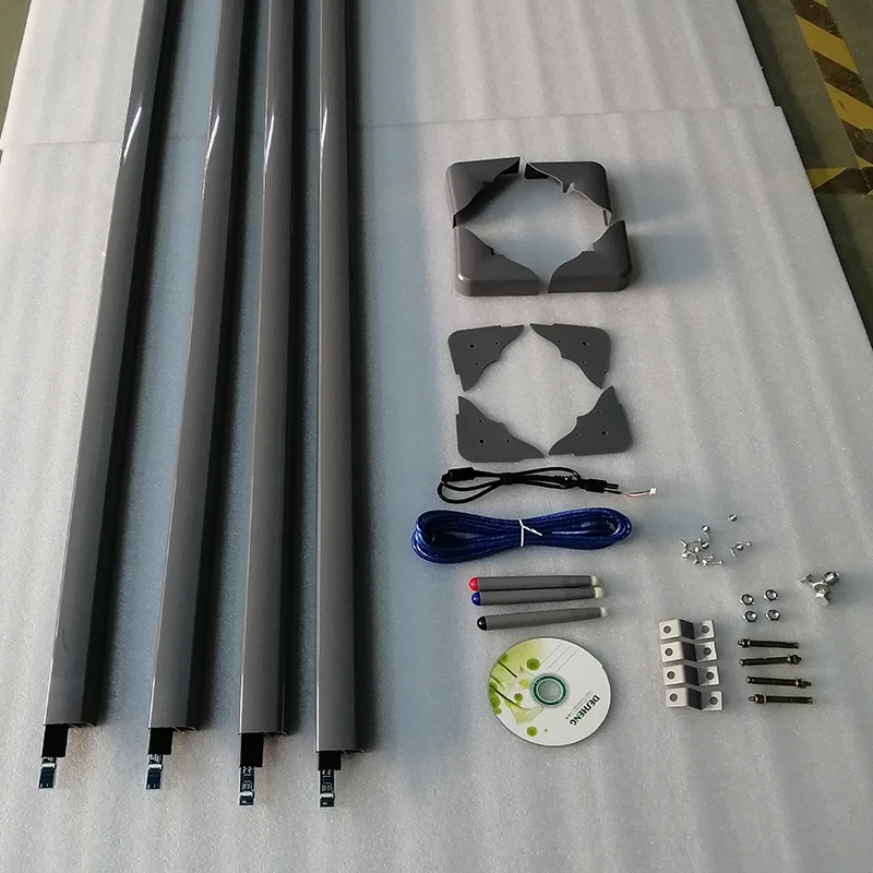 OEM ODM IWB 20 Points Touch 83 86 96 100 inch Interactive Digital White board SKD CKD Price Electronic Whiteboard