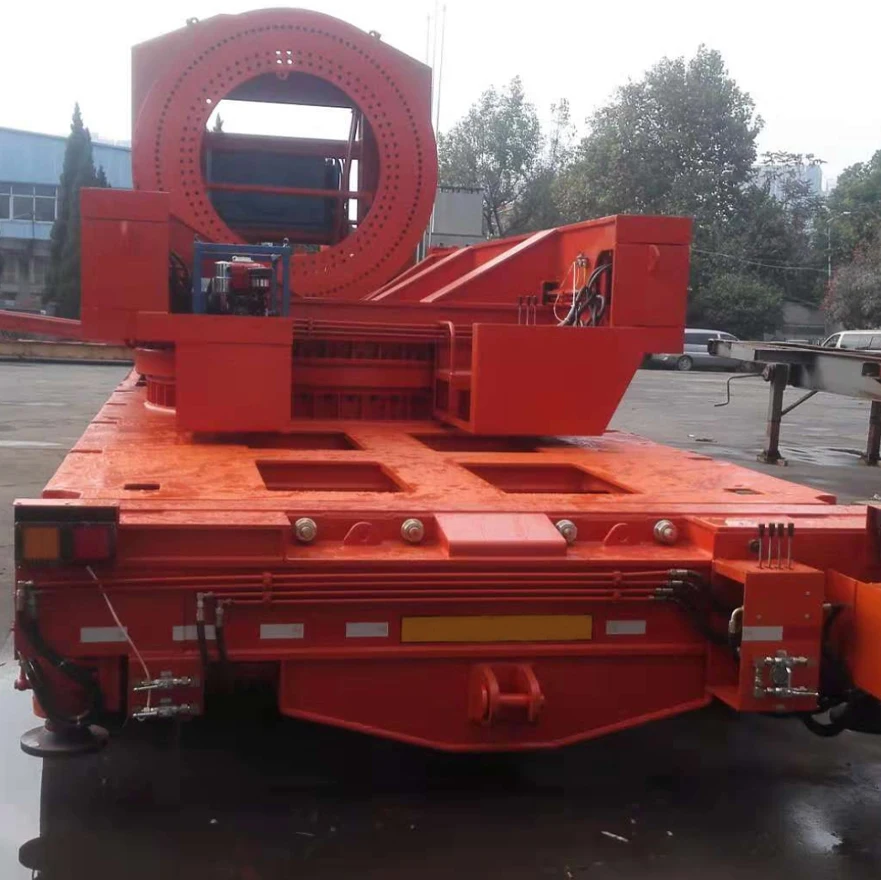 Affordable Wind Power Energy Transport Trailer Hydraulic Steering Wind Blade Trurbine Trailer for Mountain Blade Transport