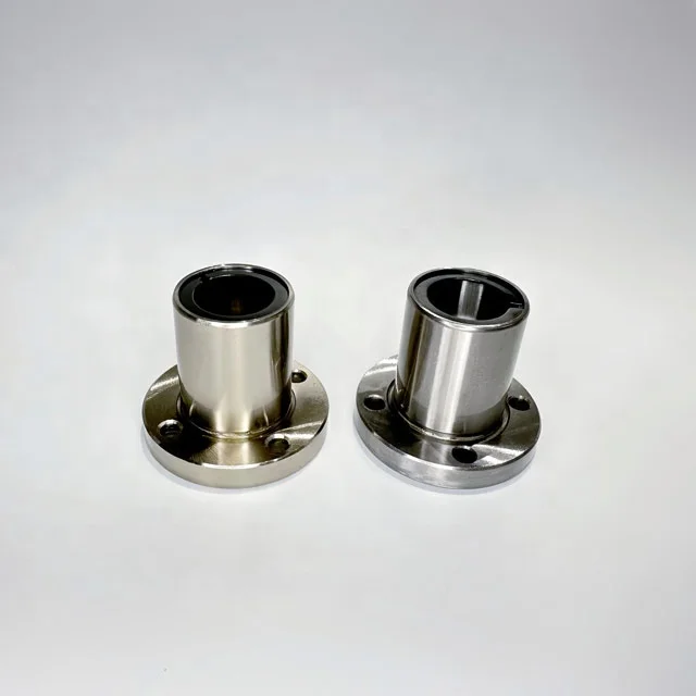 MYT Factory Nickle Heavy Duty Type Finitude Stroke Bearing Series Flanged Linear Ball Bearing Linear bearing for CNC Kit