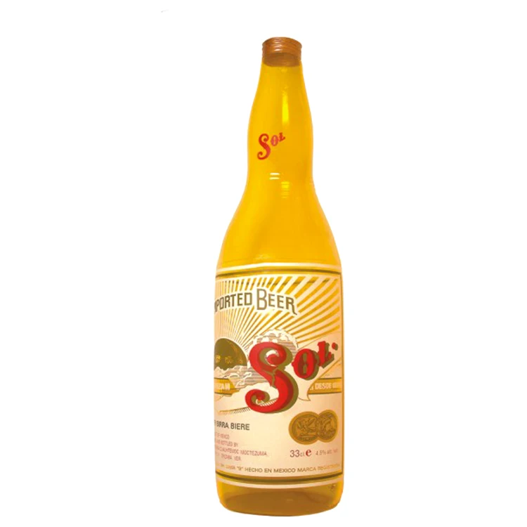 2021 New Promotion Beach Pool Toy Children Inflatable Toys Baby  Advertising Promotional Inflatable Beer Bottle