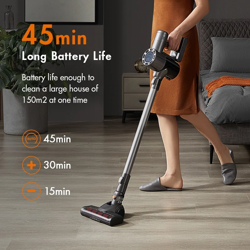 OEM Powerful Bagless Cyclone Vacuum Cleaner Manual Source Brushless Motor Handheld Wireless Household Car Use Upright