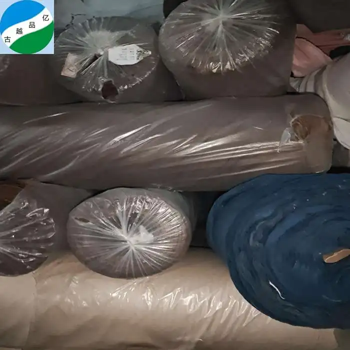 Good Quality 100% Cotton Woven Dyed Corduroy Stock Lot Fabric in China Textile