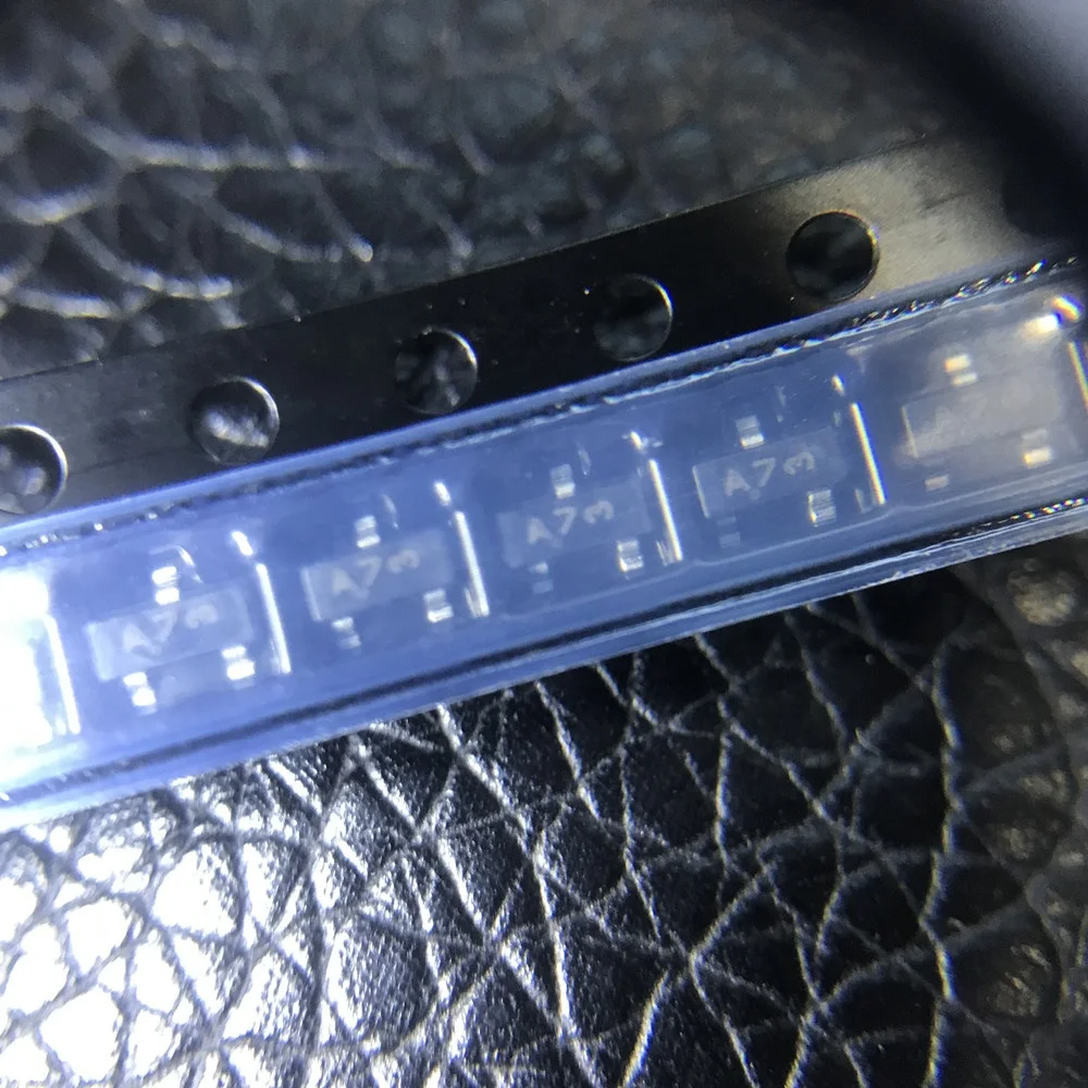 New Original BAV99LT1G marking A7 0.2A/70V SMD SOT-23 Diodes  a7w transistor BAV99