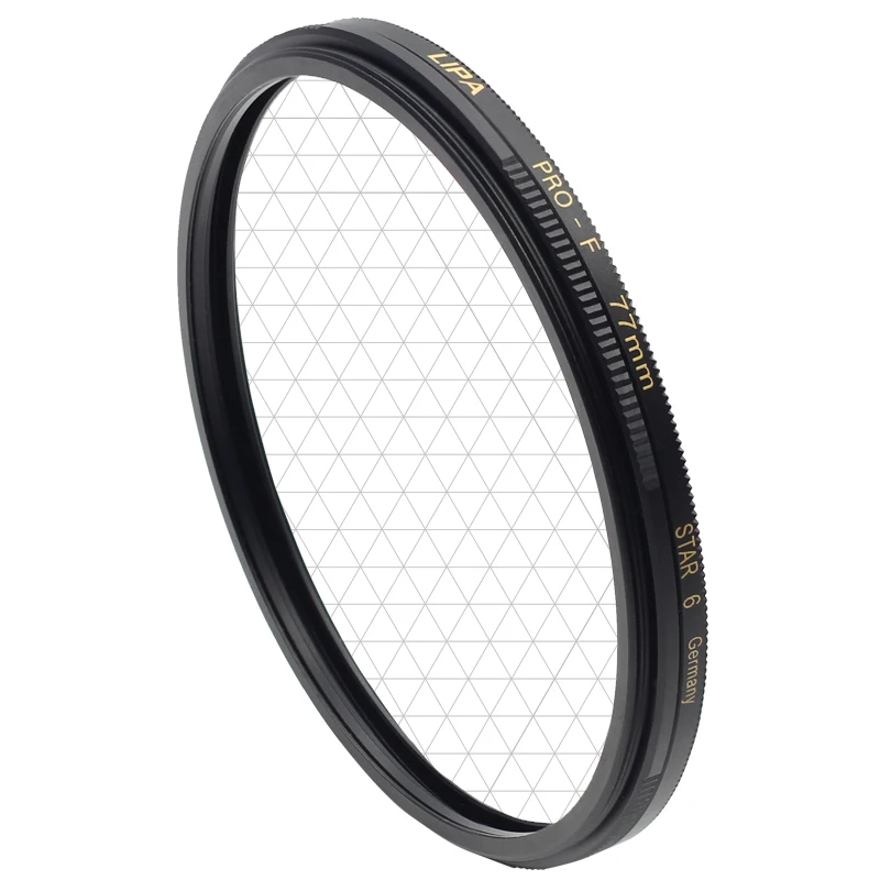 LIPA/OEM 49-82mm (4 6 8 Point) HD Star Filter for camera filter