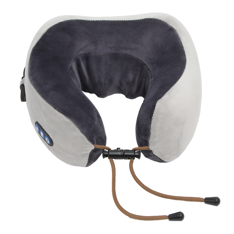 
Electric Relaxation Massage Pillow Vibrator Neck Shoulder Back Heating 