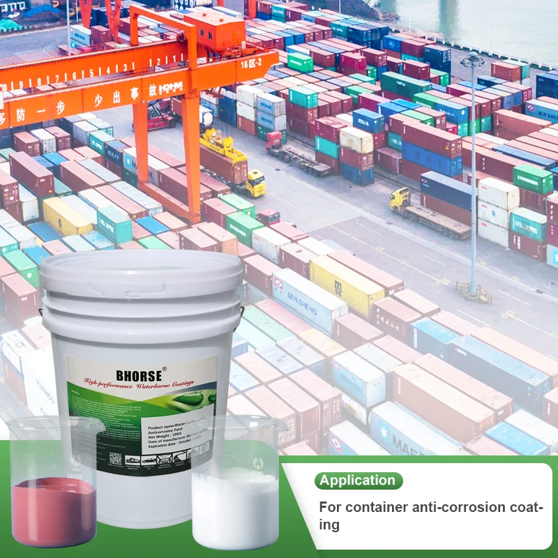 Automobile Pipeline Ship High Temperature Water-based Metal Paint Advanced Anti-corrosion Coating