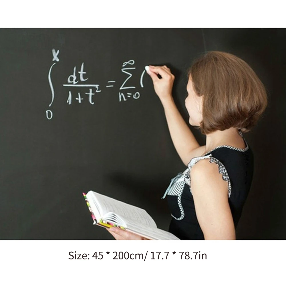 Drawing Message Writing Board Dust free Liquid Chalk Magnetic Blackboard Chalkboard Sticker (1600510215194)