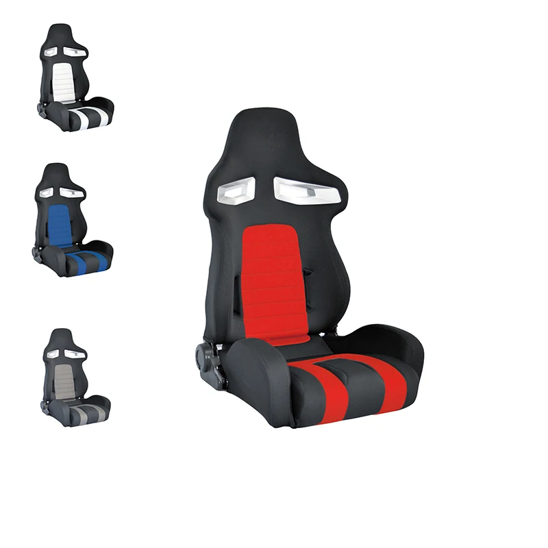 Hot Sales synthetic leather Recaro Seat With Double Adjustor Reclinable Bucket Seats for Racing Car