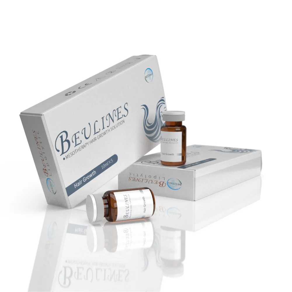 Мезотерапия решение против выпадения волос одна упаковка стволовых клеток частная этикетка Сыворотка для роста волос