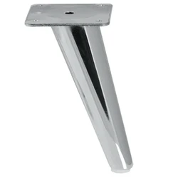 Customized Taper Metal Tube Furniture Leg for Bed Cabinet Feet Iron Sofa Legs