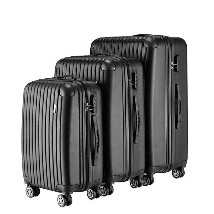 3 Pieces Set ABS Luggage Suitcase Customized Color Travel Luggage