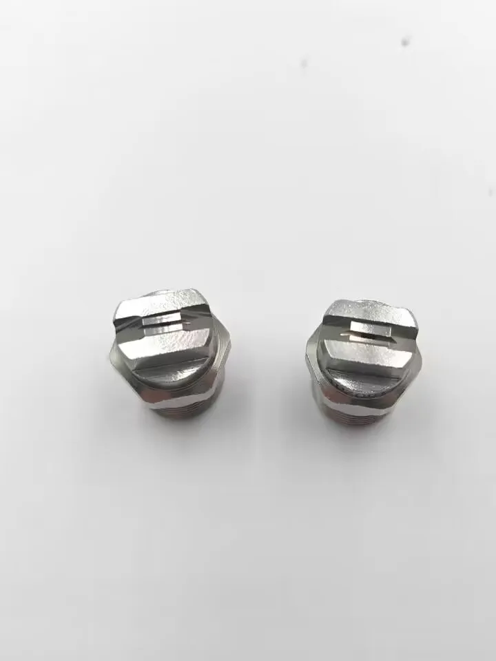 Hot Sale Vee Jet Flat Fan Water Spray Nozzles High Pressure Water Jet Nozzle Carton Box Stainless Steel Provided Argent ST 0.2