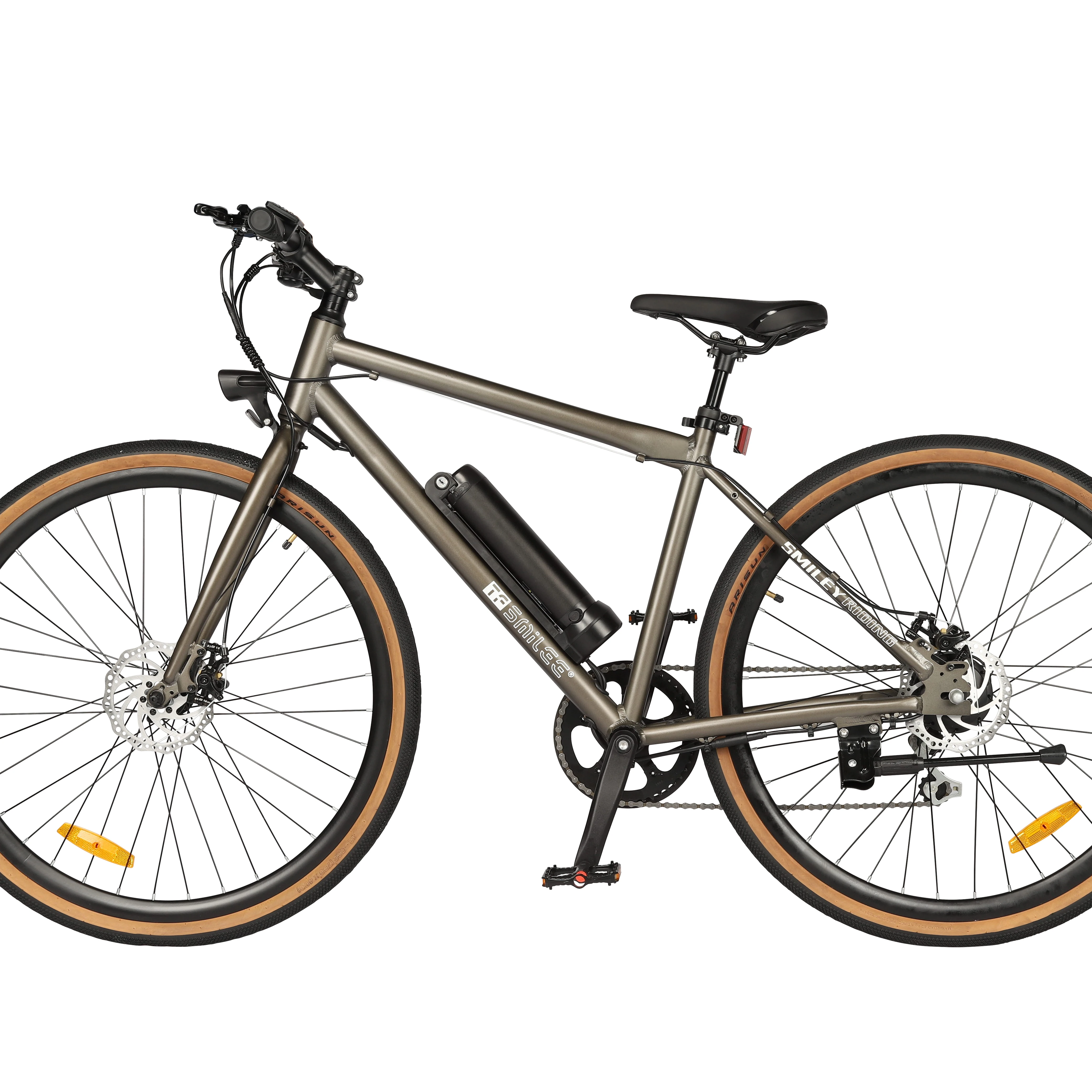 Electric road bike with 250W motor 48V detachable lithium battery suitable for adult city sports and mountain electric bike