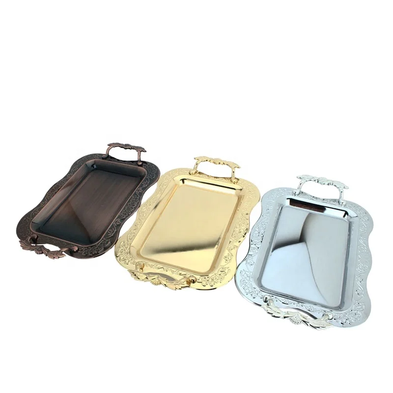 Copper Color Stainless Steel Decoration Plate