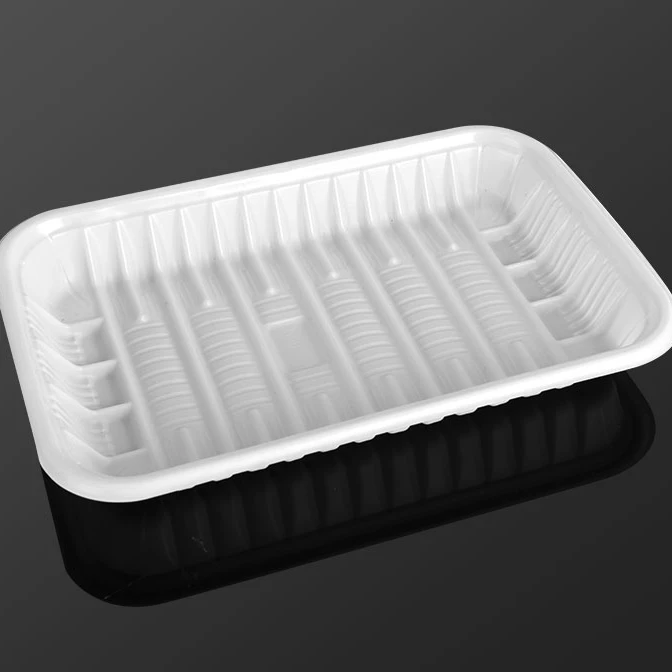 Disposable frozen food  /Supermarket/ party plastic tray ,colors PS.PET.PP plastic meat tray colorful  hign quality blister