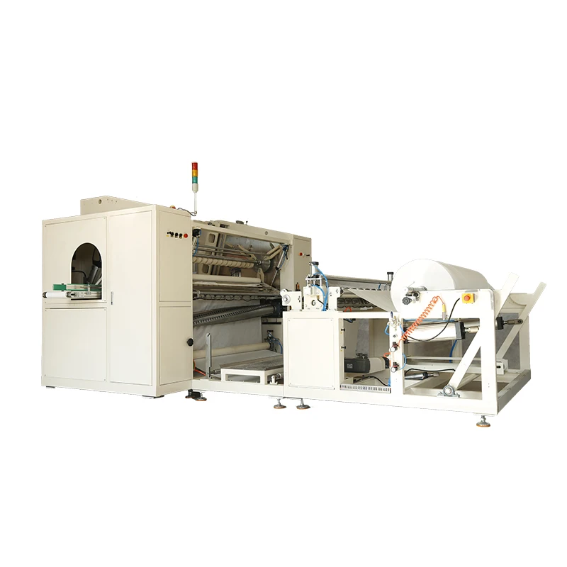 Fully Automatic Canister Wipes Wet Tissue Paper Rewinding Machine With Good Servo Motor