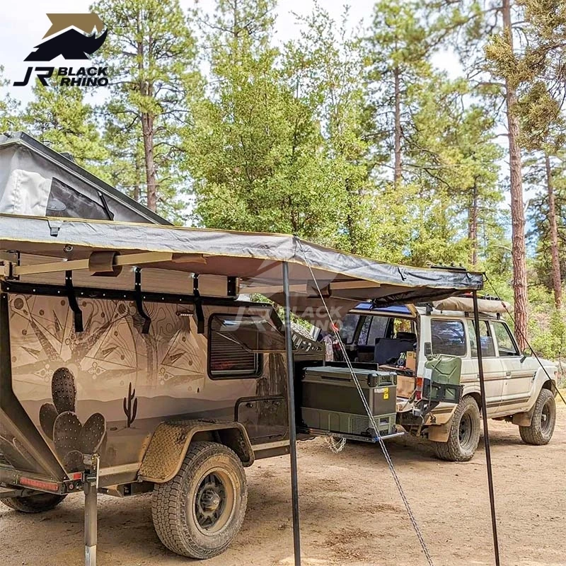 Overland 5 People Camper Trailer Offroad Caravan Chinese Manufacturer Camping Trailer Off Road Camper 4*4 Australian Standard