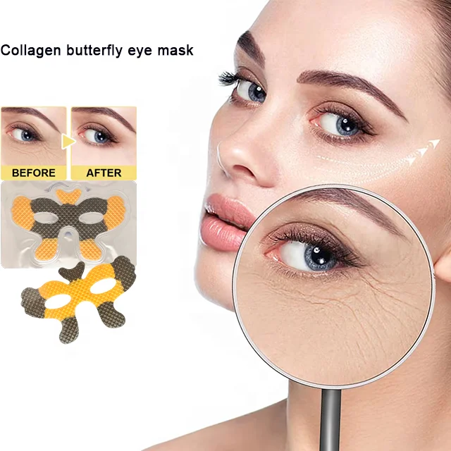 Individually Packaged 360 Defrees Full Coverage Skincare Eye Treatment Products Smooth Fine Line Enriched Eye Mask