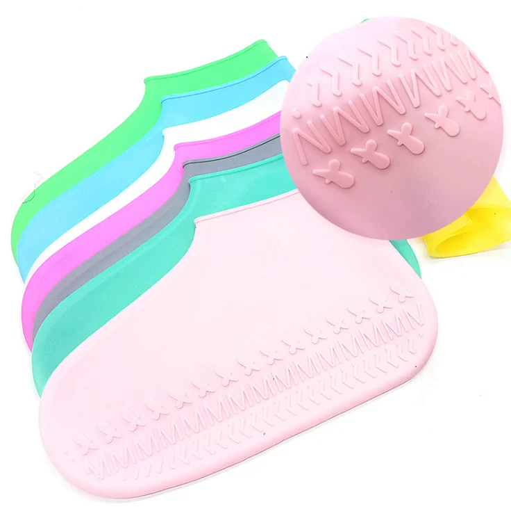 hot sale Wholesale customized reusable non-slip shoes cover and waterproof liquid silicone shoe cover