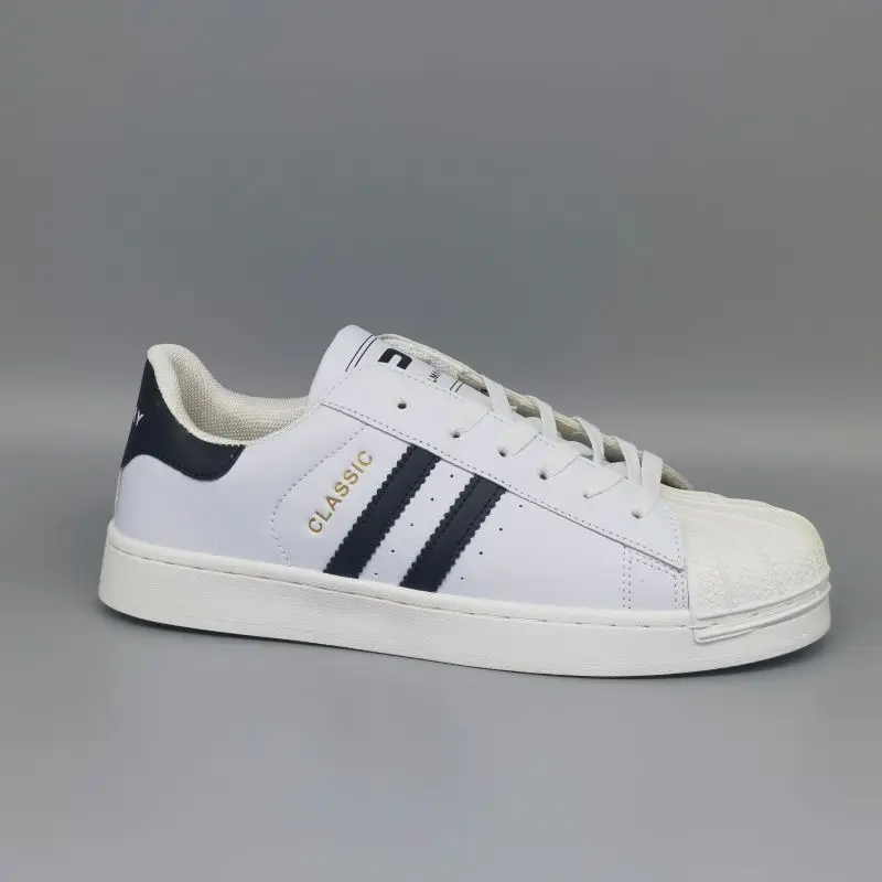 2023 OEM Footwear Classic Style Men and Women White Students Shoes Breathable Sports Casual Skateboard Shoes Custom LOGO and Box