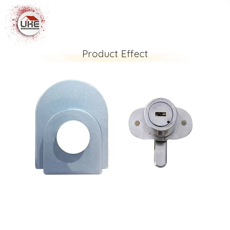 Sliding Glass Door Lock With Key Set Aluminum Alloy Black Silver Blue Gold Pink Customized Logo Door Lock Furniture