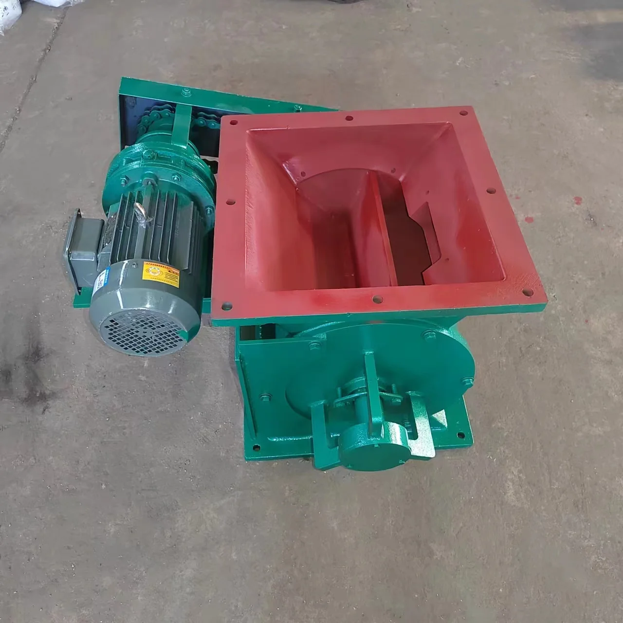 Industrial chain type electric rotary feed valve YJD-HX-26 star discharger