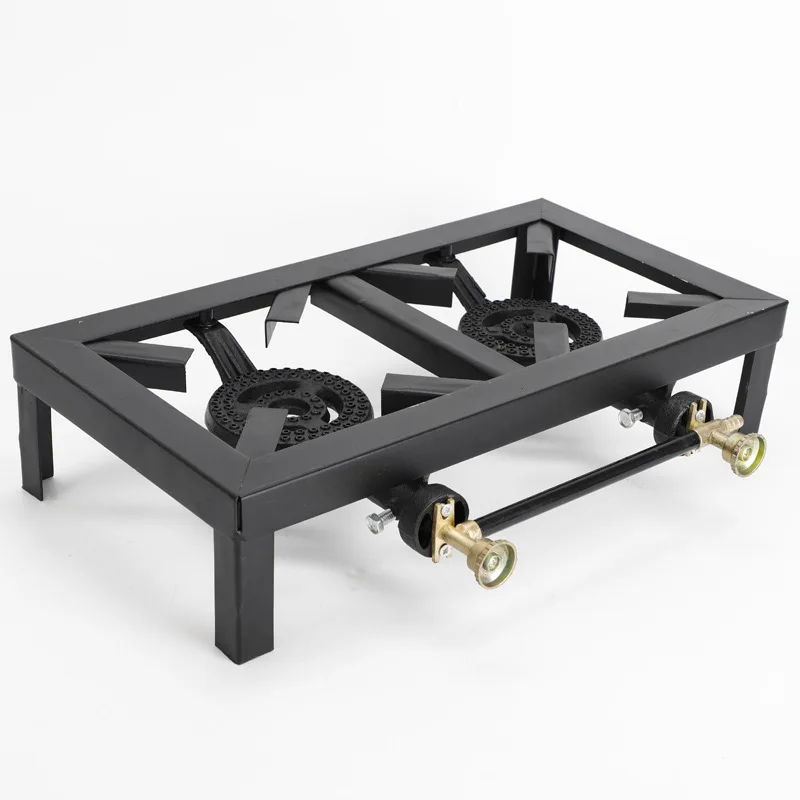 stoves factory wholesale cast iron high flame angle steel furnace 2 energy saving gas stoves gas range gas cooker burner