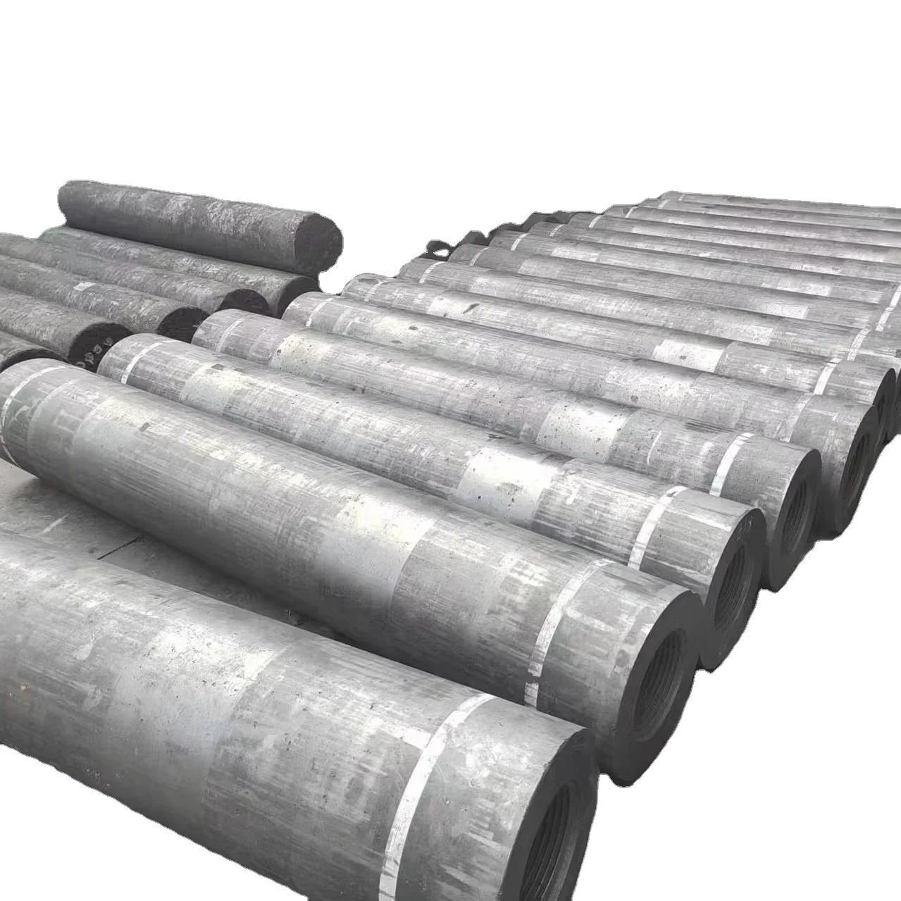 Manufacturer Supply High Power HP Grade Graphite Electrode With Nipples For Fast Delivery And Top Quality