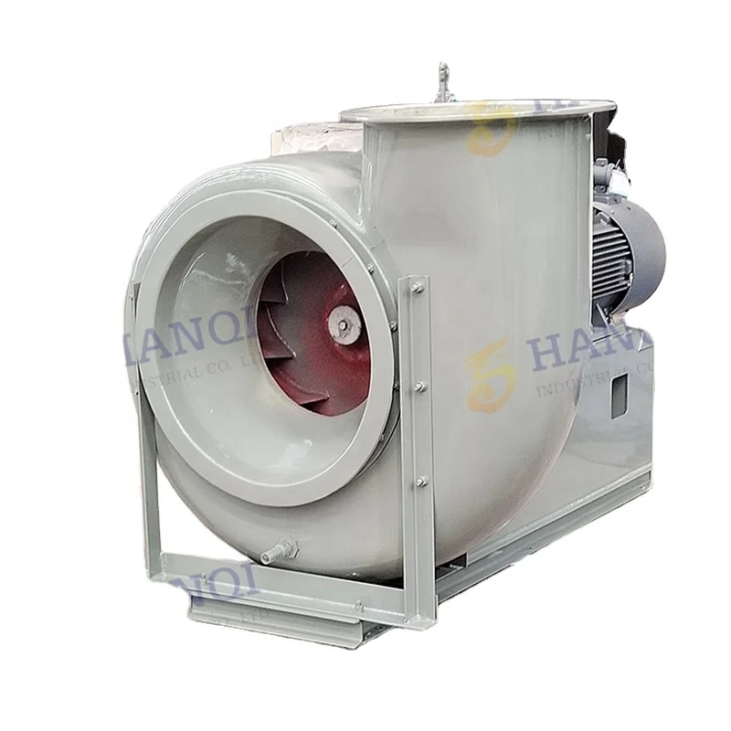 FRP/carbon steel centrifugal  fan environmental industrial centrifugal blower fan