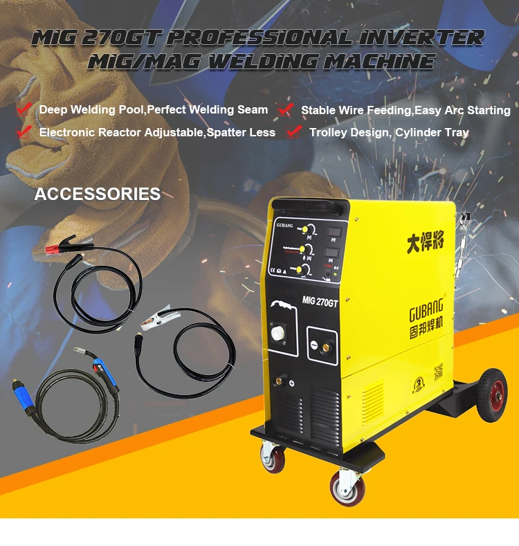 Igbt Technology Electric Igbt Inverter Mig Mag Mig Welder 350A