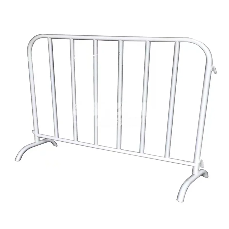 High Quality Galvanized Steel Picket Fence Portable Traffic Barrier Barricad