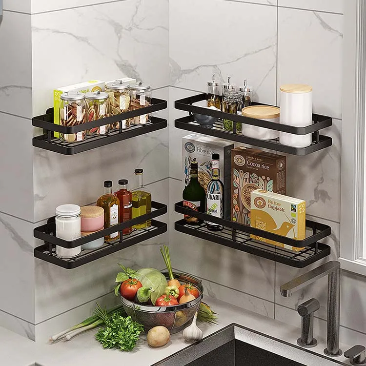 Pull Out Cloth Toilet Tissue Kitchen Shelf Wall Mounted Stainless Steel Storage Holder & Rack