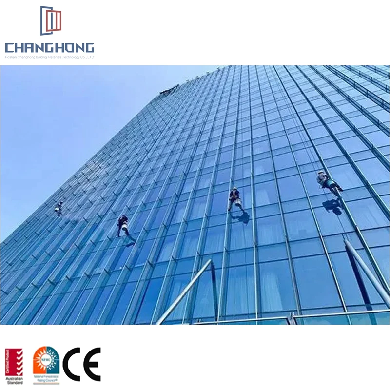 Customizable Aluminium Cladding Price Steel Glass Panel Windows and Doors Curtain Exterior Cladding Wall