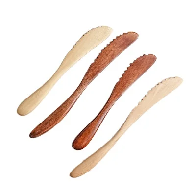 
Japanese wooden butter knife 